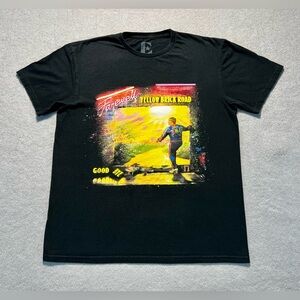 Elton John Farewell Yellow Brick Road 2022 Tour T-Shirt Large Black Concert